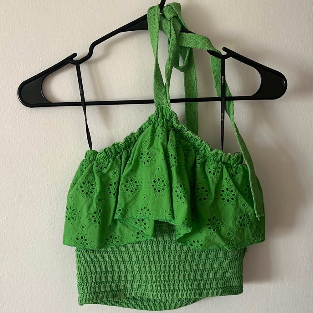 Forever 21 summer green top size small